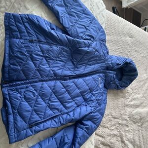 Columbia Blue Puffer Jacket